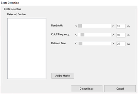 Beat Detection