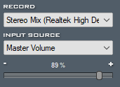 Audio Recording Source