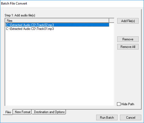 Batch Audio Converter