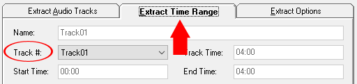 Extract Time Range and Track