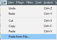 Paste from file
