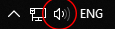 Windows 10 Speaker Icon